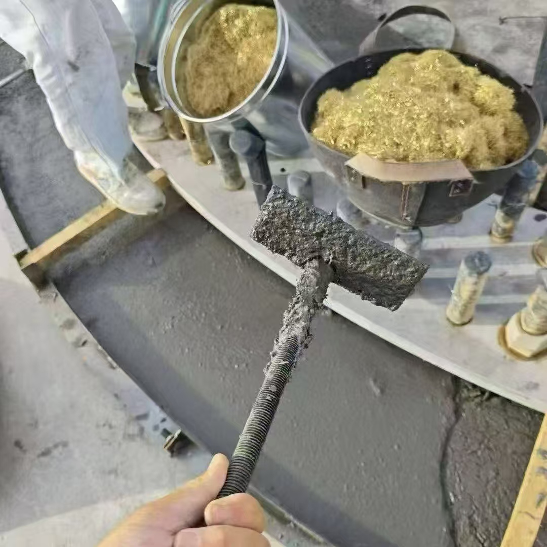 三台C120钢纤维高强无收灌浆料 轧机压缩机汽轮机发电机锻压设备底座灌浆材料